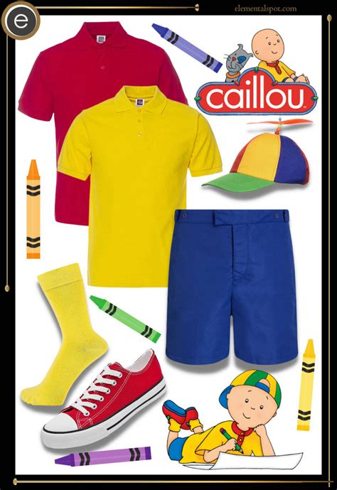 Dress Up Like Caillou - Elemental Spot