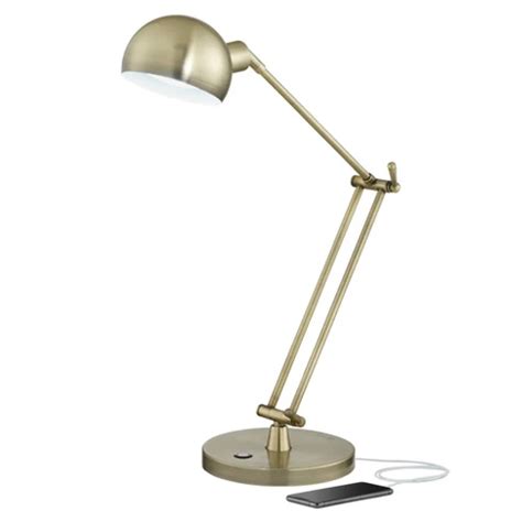 Ott-lite Refine Led Antique Brass Desk Lamp : Target