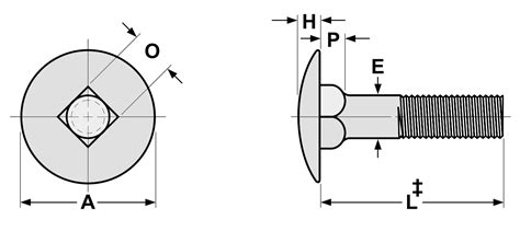 Step Bolts Dimensions & Specifications | AFT Fasteners