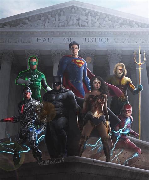 DCEU Justice League Redesign/Recolored Fanart by TytorTheBarbarian on ...