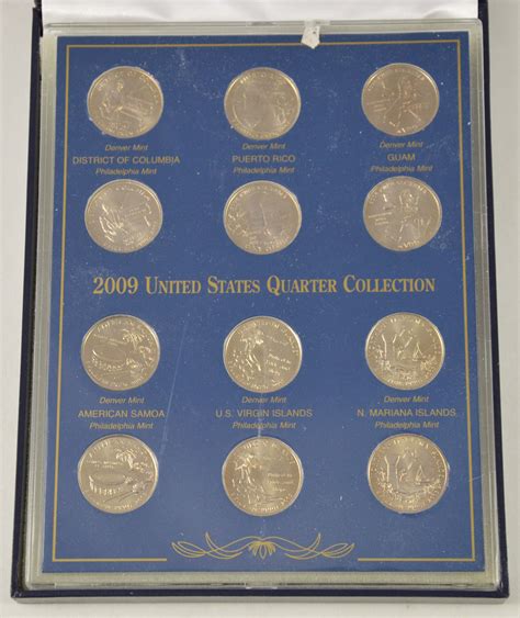 Historic Coin Collection - (12) 2009 P & D United States Quarter ...