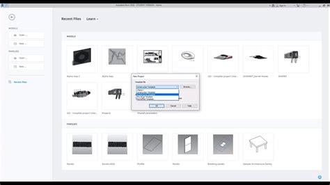 Architecture, MEP and Structural templates in Revit Arch2O