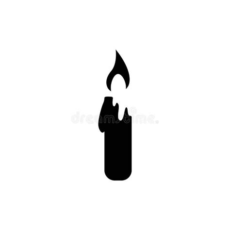 Candle logo vector stock vector. Illustration of warm - 173898507