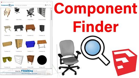 Component Finder Plugin For SketchUp - YouTube