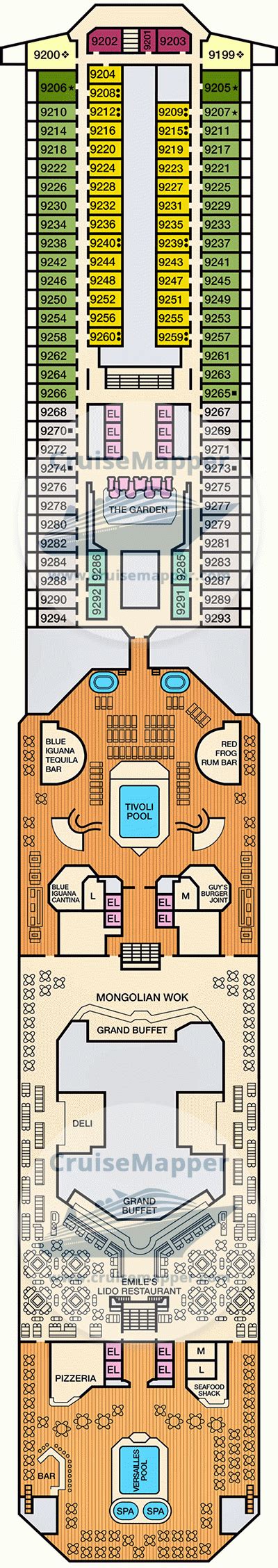 Carnival Cruise Liberty Floor Plan | Viewfloor.co