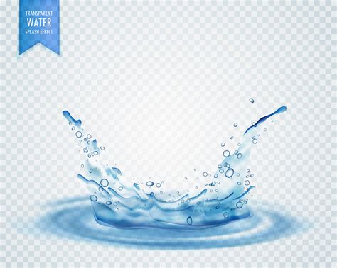 Water Splash Background Vector