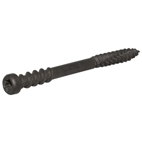 48442 Deck Plus Composite Screws, Self-Drilling, Gray Ceramic, 3-In. x ...