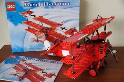 Rare Lego WW1 Famous Planes Kit 10024 Red Baron 3451 Sopwith Camel ...