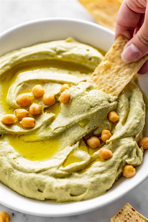 Avocado Hummus - Cafe Delites