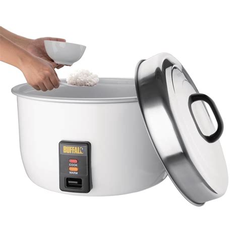 Buffalo Large Commercial Rice Cooker 10Ltr - CB944 - Buy Online at Nisbets