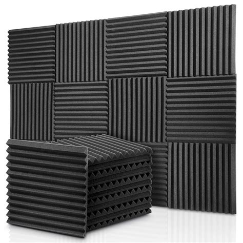 Buy Donner 12 Pack Sound Proof Foam Panels, 1" x 12" x 12" Acoustic ...