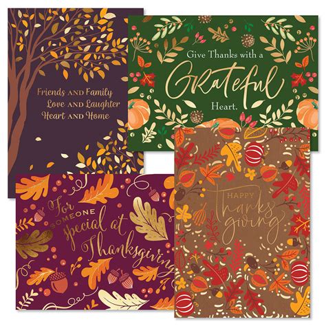 Giving Thanks Deluxe Thanksgiving Cards | Current Catalog