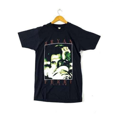 Vintage vintage 1994 bryan ferry mamouna roxy music punk t-shirts | Grailed