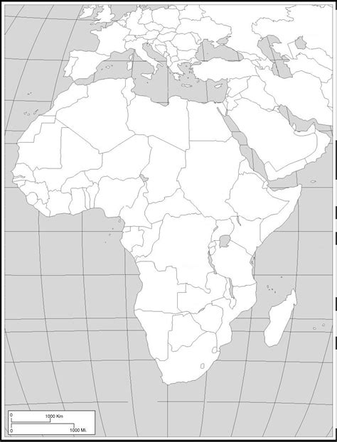 Blank map of europe and africa | Files from users