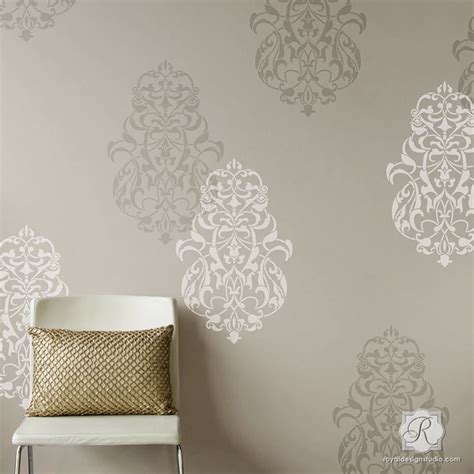 Wall Stencil Designs For Living Room - rishabhkarnik