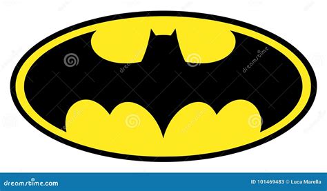 Batman Logo Cartoon Vector | CartoonDealer.com #101469483