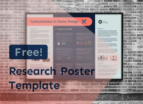 Free Research Poster Template! 😊