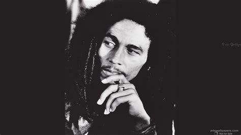 Bob Marley Black and White Wallpapers - Top Free Bob Marley Black and ...