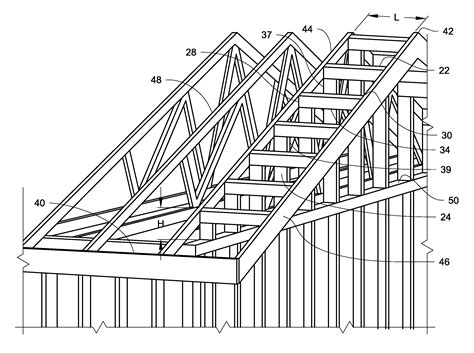 Gable Roof Framing Diagram