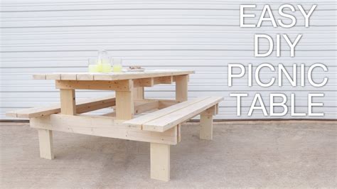 How to build a picnic bench plans