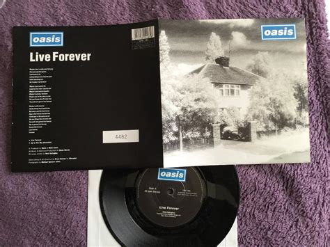 Oasis Live Forever 7" : r/vinyl