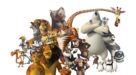 Madagascar All Character Line Up by Dominickdr98 on DeviantArt in 2023 ...