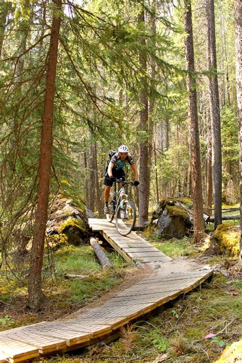 Tunnel Mountain Tech Trails Mountain Bike Trail in Banff, Alberta ...