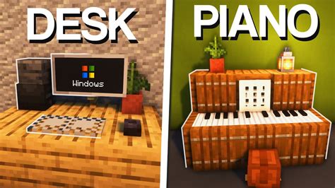 Awesome Minecraft Furniture Ideas