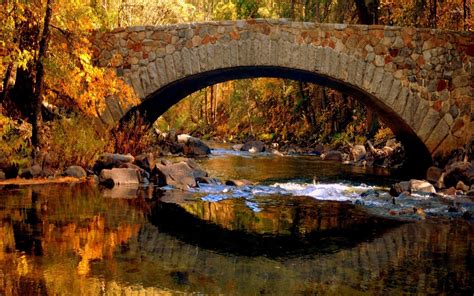 Autumn Bridge Wallpapers - Wallpaper Cave