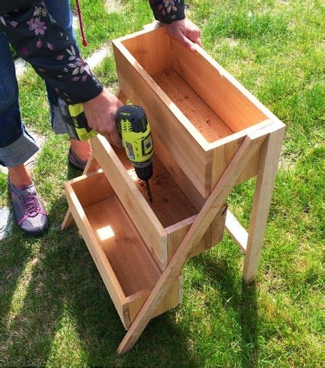 Diy Herb Garden Planter Box - Garden Design Ideas