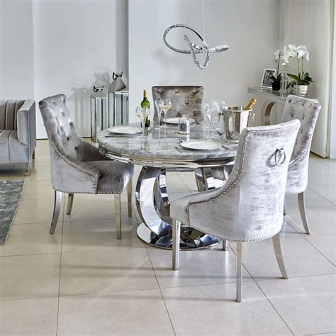 19+ Round grey dining table set ideas in 2021 | diningroom3