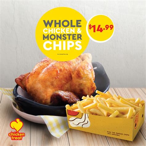 DEAL: Chicken Treat - $14.99 Whole Chicken & Monster Chips | Frugal Feeds