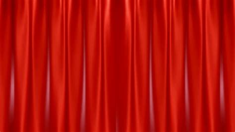 Red Curtain Opening Green Screen Hd1080 Stock Footage Video (100% ...