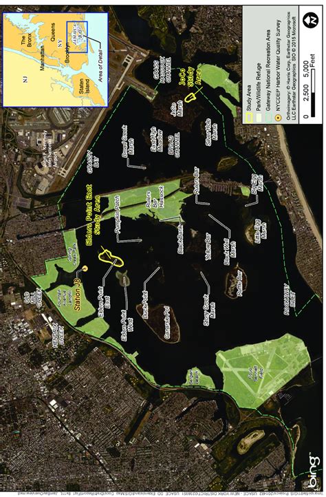 Jamaica Bay overview map. | Download Scientific Diagram