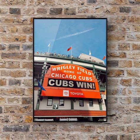 Wrigley Field cubs Win Digital Download - Etsy