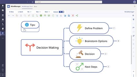 Mind Mapping Software – MindManager for Microsoft Teams