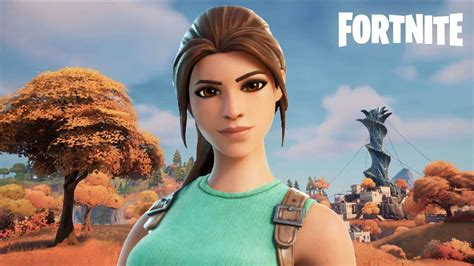 Fortnite Lara Croft Wallpapers - Wallpaper Cave