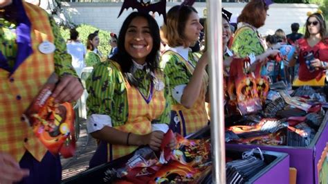 The sights and sounds of Mickey's Halloween Party at Disneyland. # ...