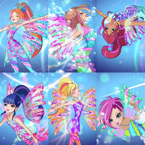 Winx Club Sirenix Bloom And Flora