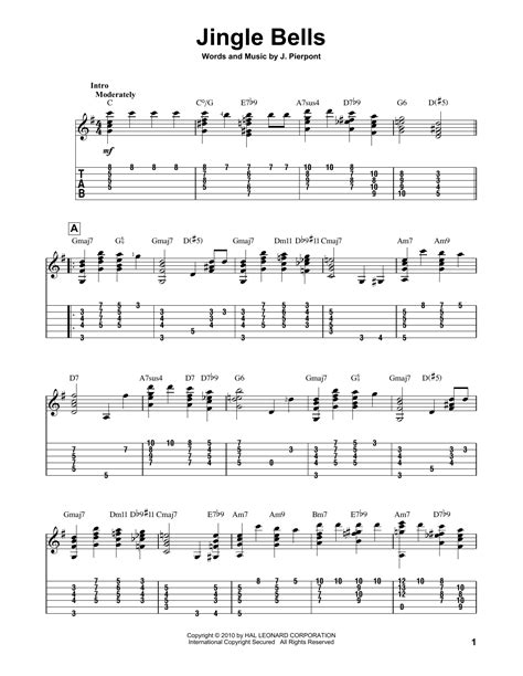 Jingle Bells Sheet Music Guitar