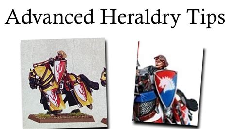 Advanced Bretonnian Heraldry Tips For Warhammer - YouTube