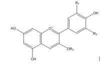 General anthocyanin / anthocyanidin structure | Chemical Education Xchange