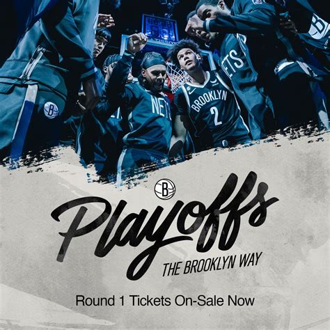 Brooklyn Nets on Twitter: "Playoff tickets are on sale NOW! 🎟️ http ...