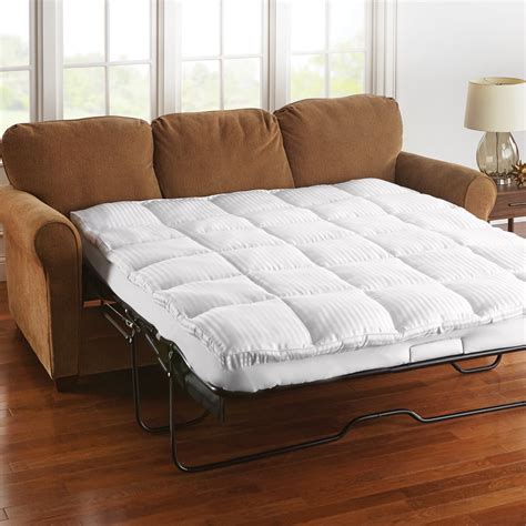 Brylanehome Sofa Bed Mattress Topper - Queen, White - Walmart.com