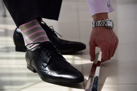 Men's Pink Striped Dress Socks - Fun and Colorful – Fit Elite Socks