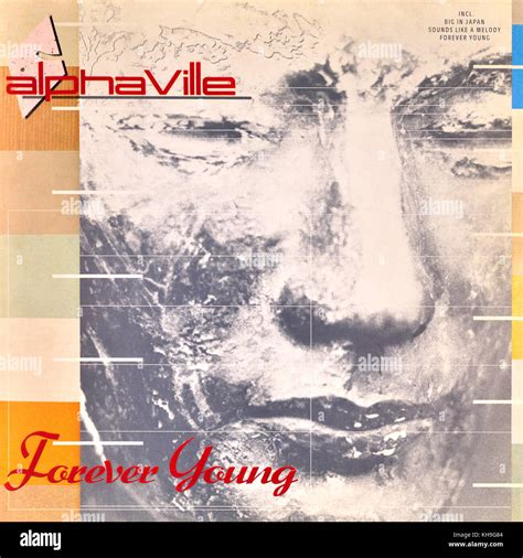 Alphaville - original vinyl album cover - Forever Young - 1984 Stock ...