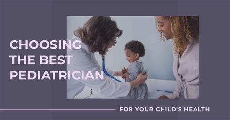 Choosing The Best Pediatrician For Your Child's Health | Motherhood Center