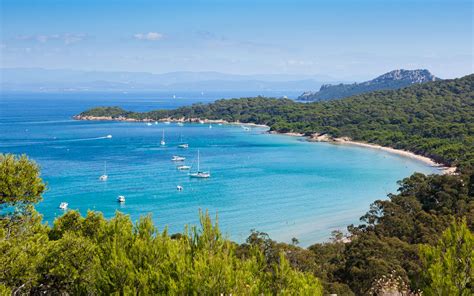 Notre Dame Beach, Porquerolles / Hyères Islands / Cote d'Azur // World ...