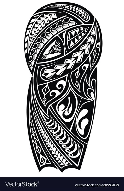 Tribal tattoo Royalty Free Vector Image - VectorStock