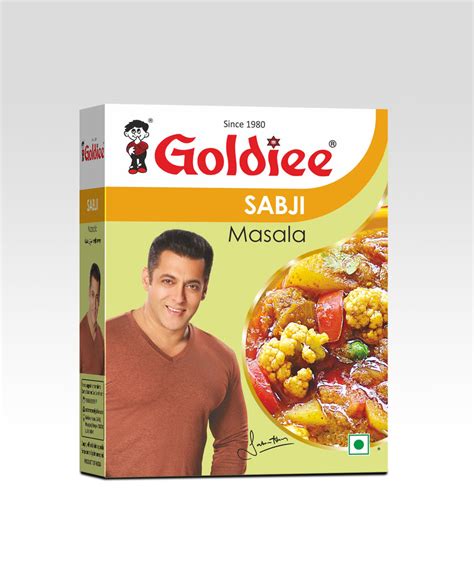 SABJI MASALA 50g – Goldiee Online Store